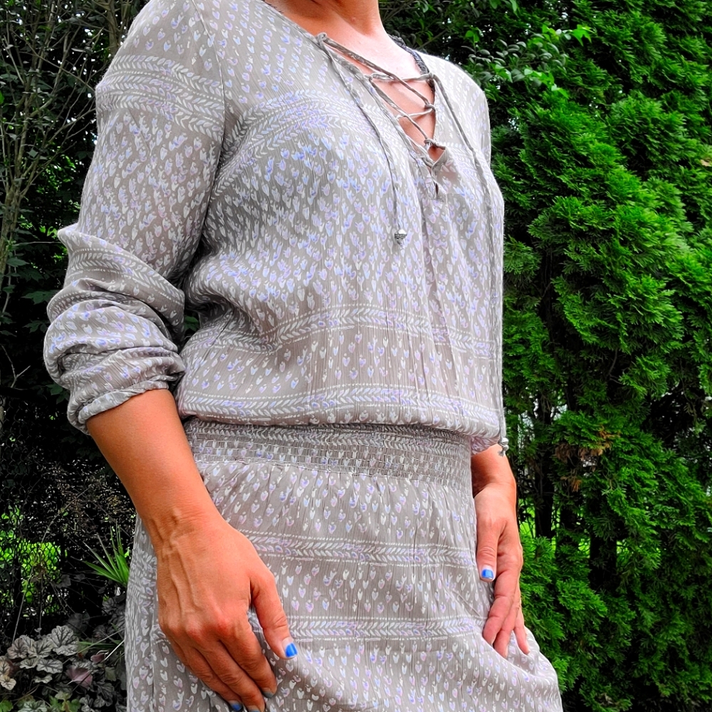 Lovestitch Long Sleeve Mini Dress